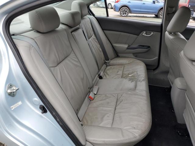 2HGFB2F92CH547889 - 2012 HONDA CIVIC EXL 蓝色 照片 6