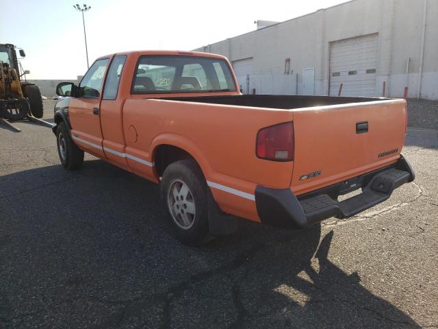 1GCDT19X6VK231169 - 1997 CHEVROLET S TRUCK S1 ORANGE photo 3