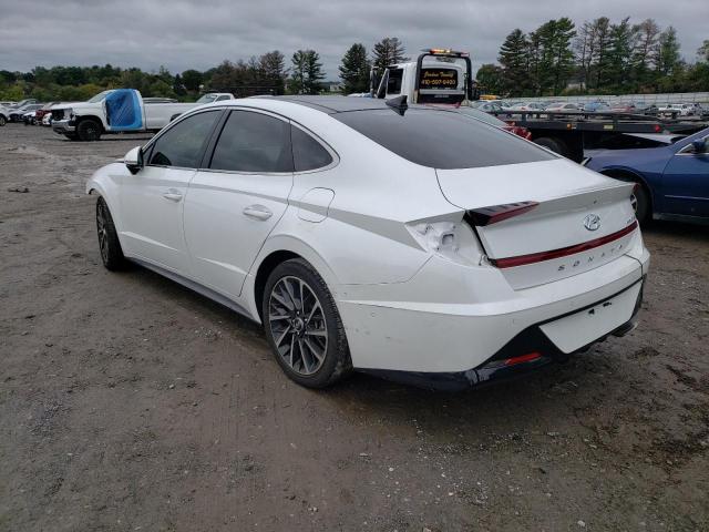 5NPEH4J23MH069005 - 2021 HYUNDAI SONATA LIM WHITE photo 3