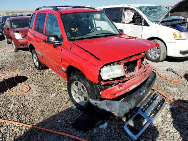 2CNBE134X46917955 - 2004 CHEVROLET TRACKER RED photo 1