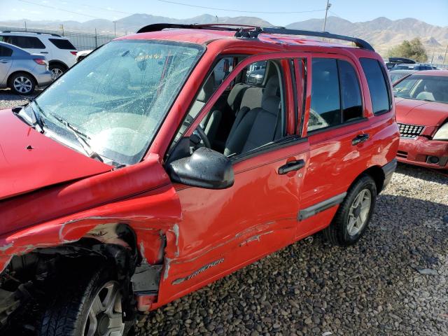 2CNBE134X46917955 - 2004 CHEVROLET TRACKER RED photo 10