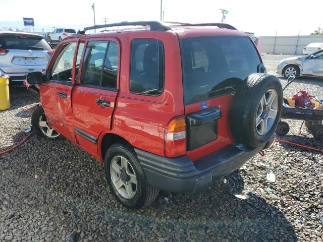 2CNBE134X46917955 - 2004 CHEVROLET TRACKER RED photo 3