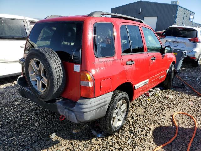 2CNBE134X46917955 - 2004 CHEVROLET TRACKER RED photo 4