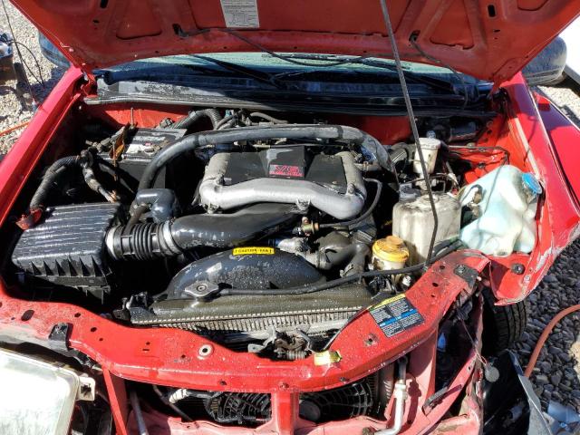 2CNBE134X46917955 - 2004 CHEVROLET TRACKER RED photo 7
