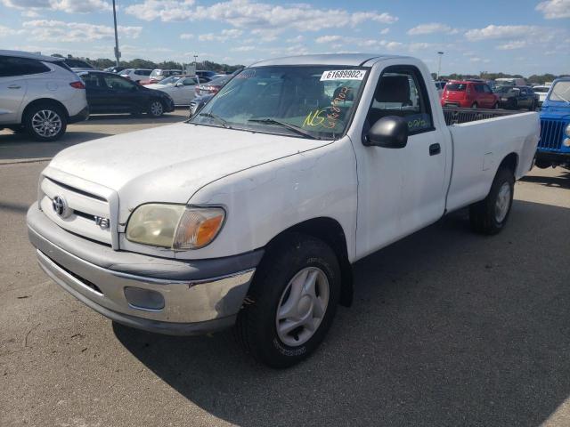 5TBJT32105S468519 - 2005 TOYOTA TUNDRA WHITE photo 9