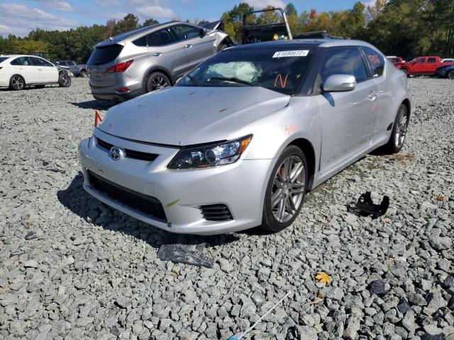 JTKJF5C79B3004776 - 2011 TOYOTA SCION TC 银色 照片 2
