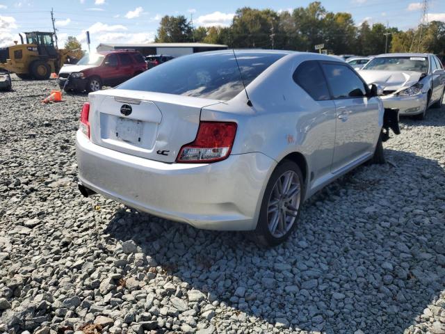 JTKJF5C79B3004776 - 2011 TOYOTA SCION TC 银色 照片 4