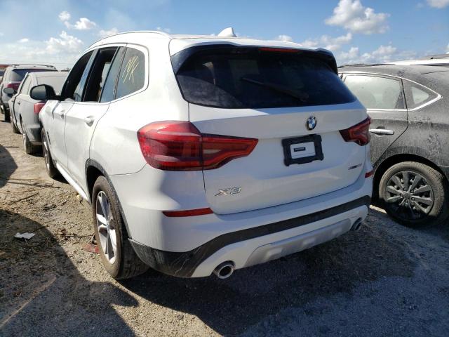 5UXTY3C04M9H02781 - 2021 BMW X3 SDRIVE3 WHITE photo 3