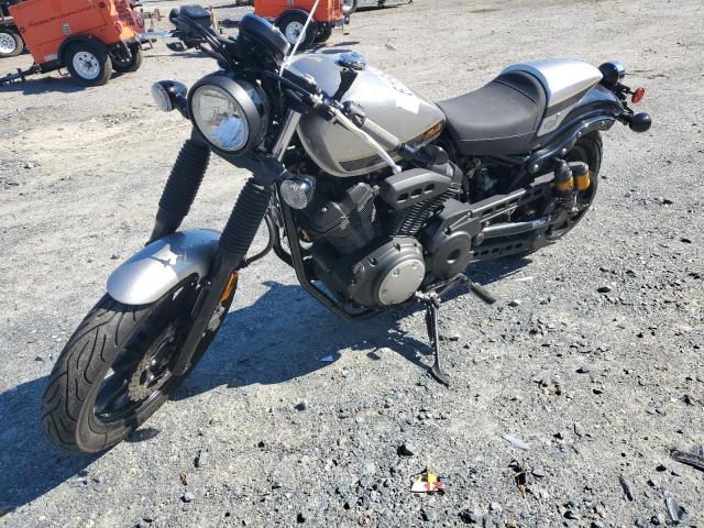 JYAVN06E3FA000860 - 2015 YAMAHA XVS950 CR SILVER photo 2