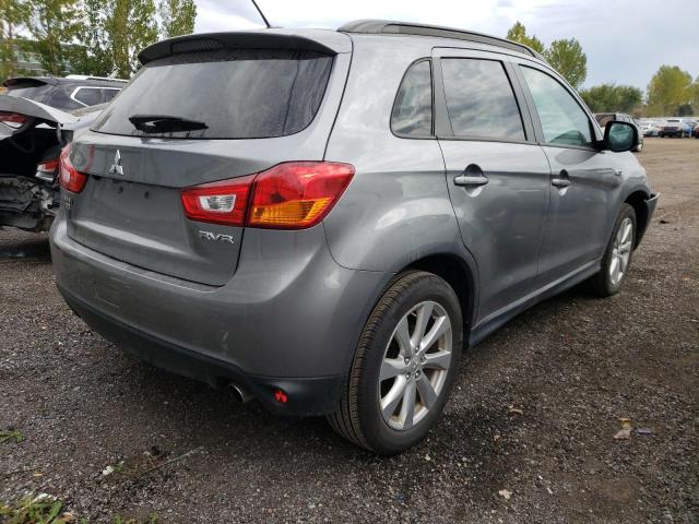 4A4AJ4AW7FE608193 - 2015 MITSUBISHI RVR GT GRAY photo 4