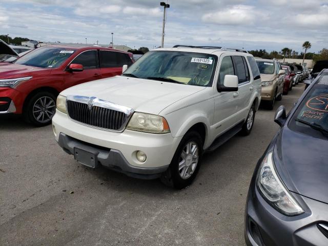 5LMEU68H03ZJ11857 - 2003 LINCOLN AVIATOR 白色 照片 2