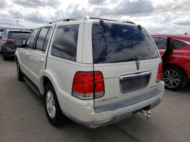 5LMEU68H03ZJ11857 - 2003 LINCOLN AVIATOR 白色 照片 3