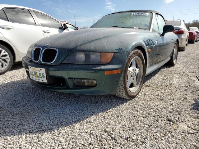 4USCH7322VLB83528 - 1997 BMW Z3 1.9 GREEN photo 2