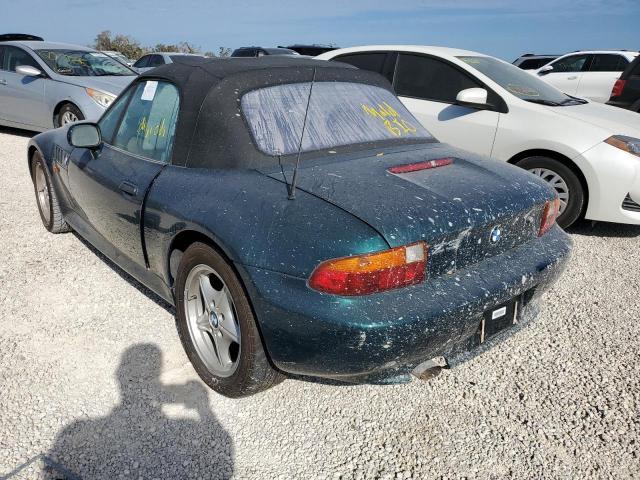 4USCH7322VLB83528 - 1997 BMW Z3 1.9 GREEN photo 3