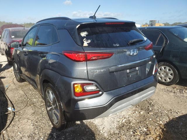 KM8K33A50JU099999 - 2018 HYUNDAI KONA LIMIT GRAY photo 3