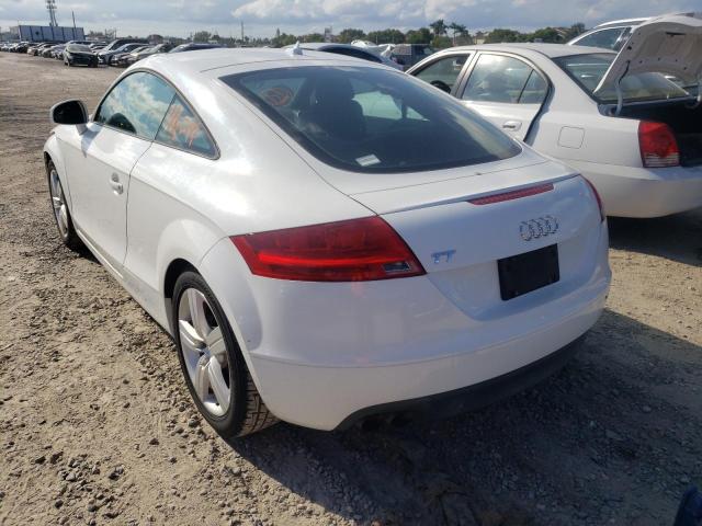 TRUAF38J881023944 - 2008 AUDI TT 2.0T WHITE photo 3