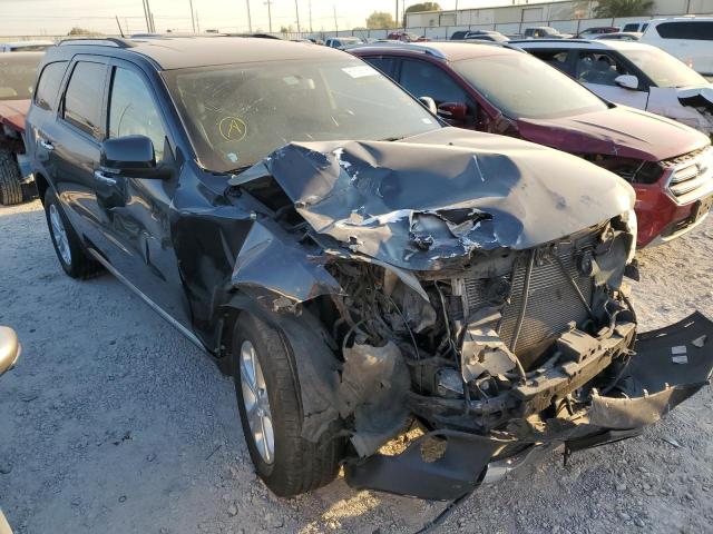 1C4SDJDT1DC658616 - 2013 DODGE DURANGO CR GRAY photo 1