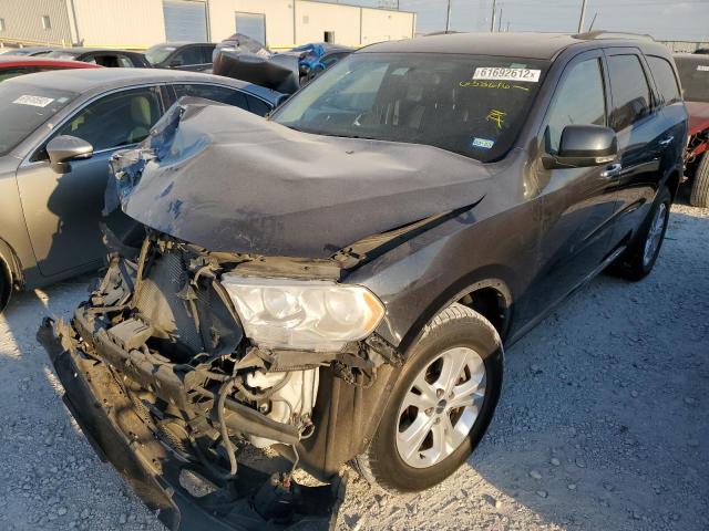 1C4SDJDT1DC658616 - 2013 DODGE DURANGO CR GRAY photo 2