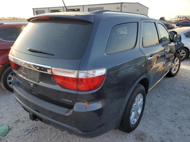 1C4SDJDT1DC658616 - 2013 DODGE DURANGO CR GRAY photo 4