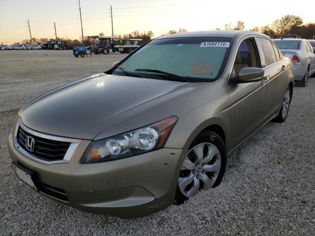 1HGCP26838A013799 - 2008 HONDA ACCORD EXL TAN photo 2