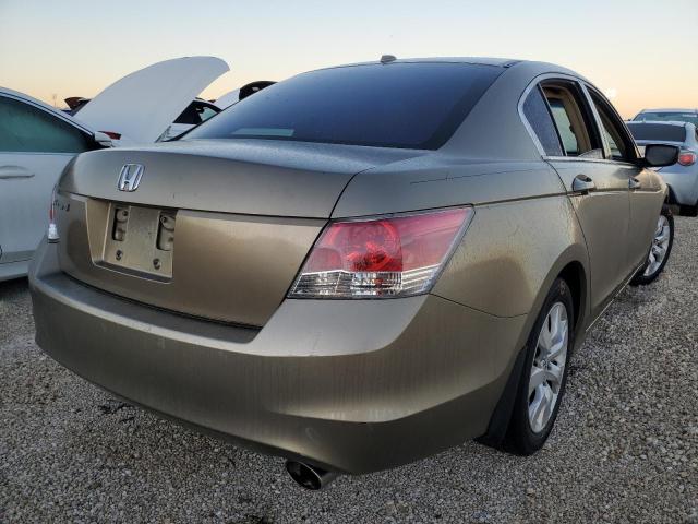 1HGCP26838A013799 - 2008 HONDA ACCORD EXL TAN photo 4