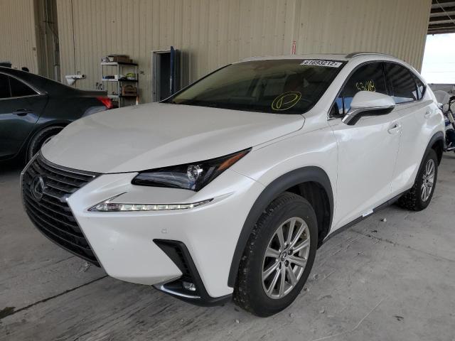 JTJYARBZ0K2132230 - 2019 LEXUS NX 300 BAS WHITE photo 2