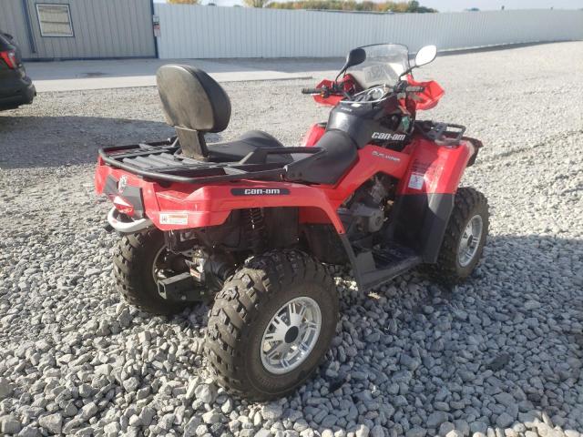 3JBEMHJ10BJ000021 - 2011 CAN-AM OUTLANDER RED photo 4