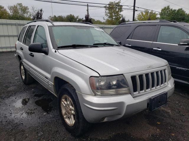 1J4GW48N74C407963 - 2004 JEEP GRAND CHER SILVER photo 1