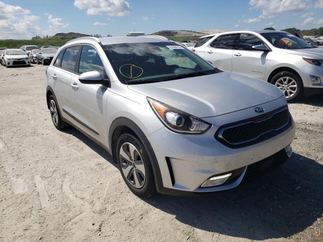 KNDCB3LC6J5122073 - 2018 KIA NIRO FE SILVER photo 1