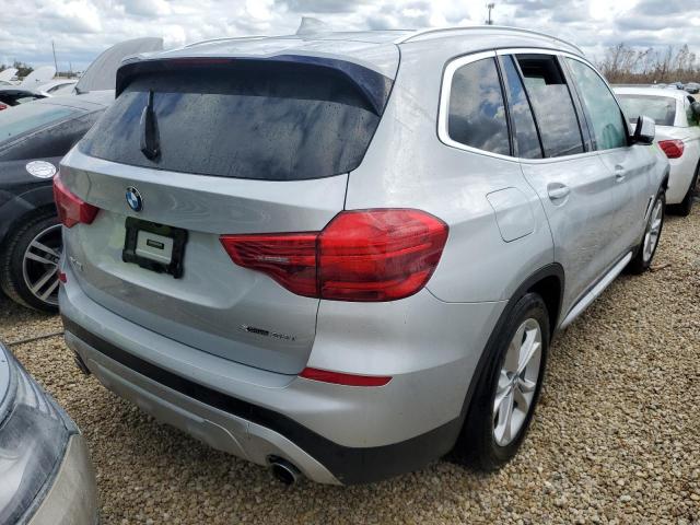 5UXTR9C51KLD99065 - 2019 BMW X3 XDRIVE3 SILVER photo 4