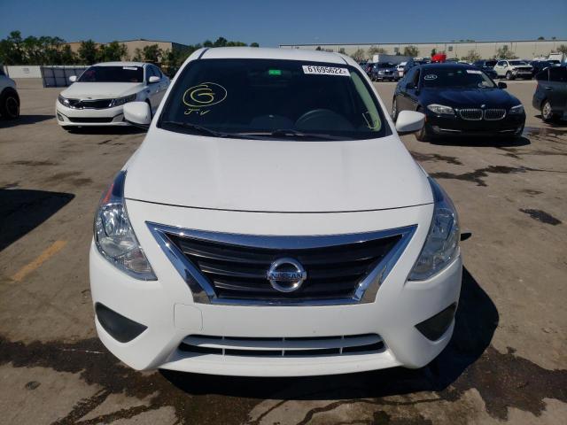 3N1CN7AP9KL831198 - 2019 NISSAN VERSA S WHITE photo 9