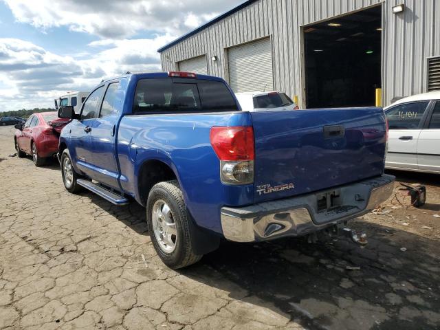 5TFRT54197X008226 - 2007 TOYOTA TUNDRA DOU BLUE photo 3