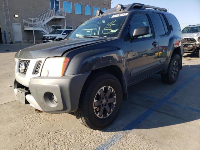 5N1AN0NWXEN804539 - 2014 NISSAN XTERRA X CHARCOAL photo 2