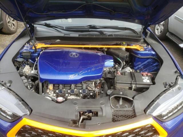 19UUB3F68JA001712 - 2018 ACURA TLX TECH+A BLUE photo 7