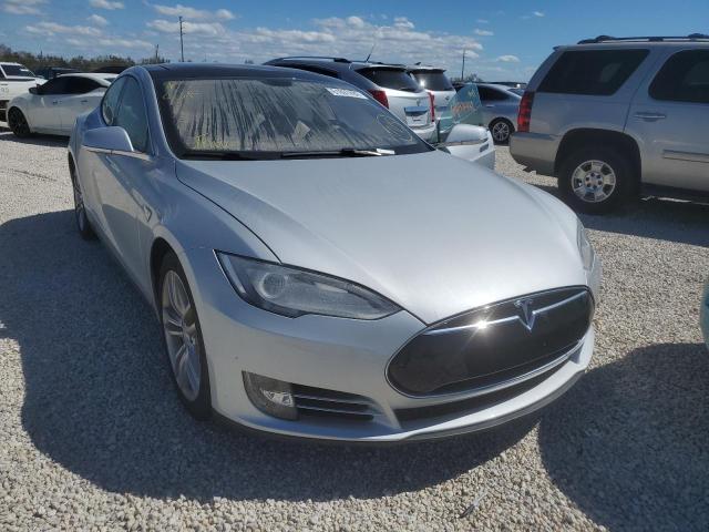 5YJSA1DP2CFP02362 - 2012 TESLA MODEL S Արծաթագույն լուսանկար 1