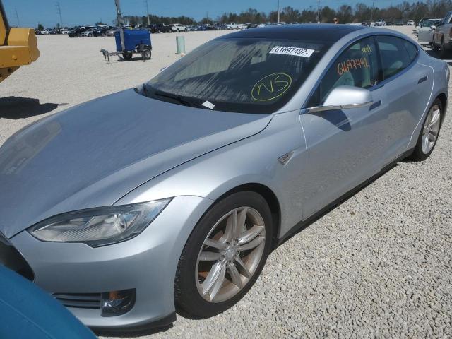 5YJSA1DP2CFP02362 - 2012 TESLA MODEL S Արծաթագույն լուսանկար 2