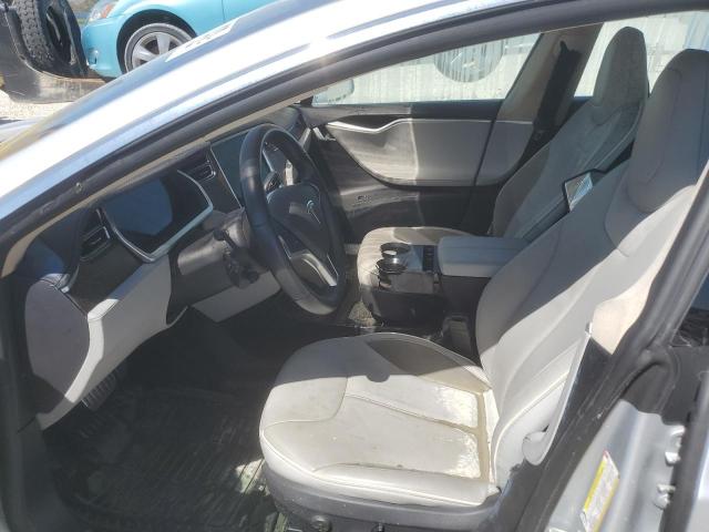 5YJSA1DP2CFP02362 - 2012 TESLA MODEL S Արծաթագույն լուսանկար 5