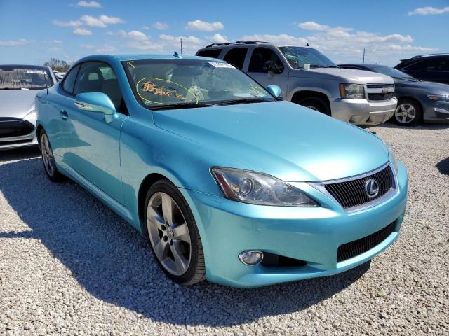 JTHFF2C29A2510370 - 2010 LEXUS IS 250 TURQUOISE photo 1