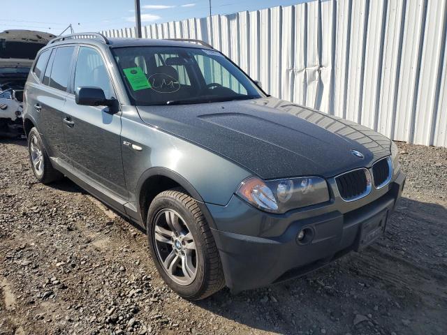 WBXPA93405WD19083 - 2005 BMW X3 3.0I GREEN photo 1