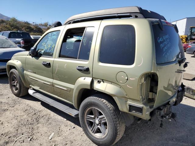 1J8GL38KX3W657735 - 2003 JEEP LIBERTY RE GREEN photo 3