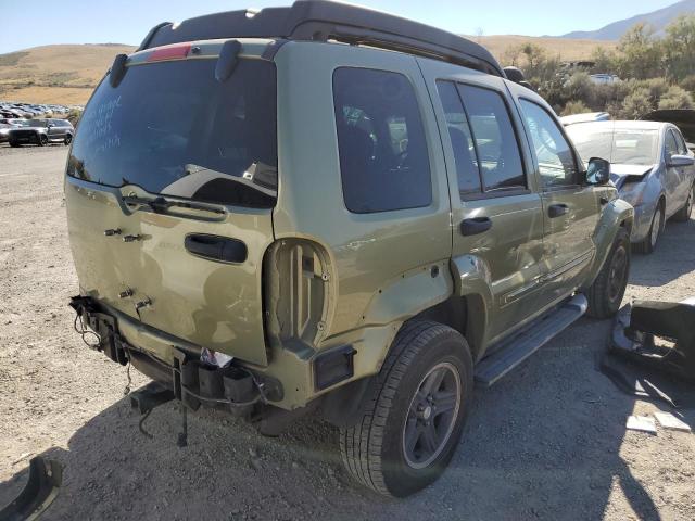 1J8GL38KX3W657735 - 2003 JEEP LIBERTY RE GREEN photo 4