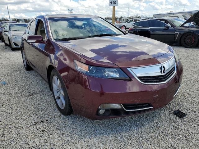 19UUA8F52DA013818 - 2013 ACURA TL TECH BURGUNDY photo 1