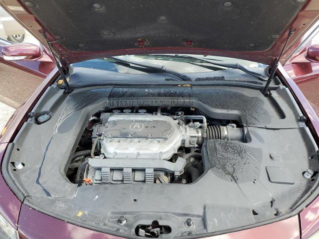 19UUA8F52DA013818 - 2013 ACURA TL TECH BURGUNDY photo 7