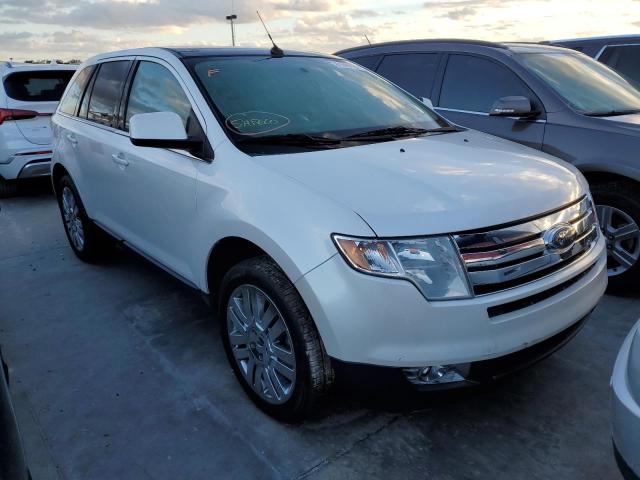 2FMDK3KC7ABA06314 - 2010 FORD EDGE LIMIT WHITE photo 1