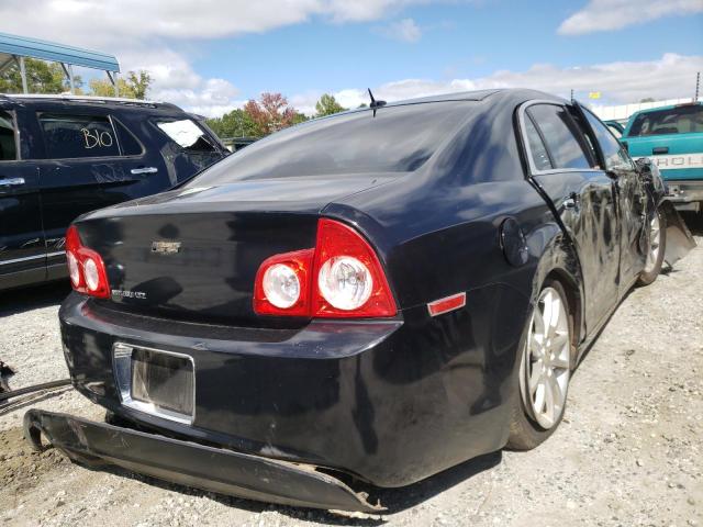 1G1ZE5E15BF378962 - 2011 CHEVROLET MALIBU LTZ შავი ფოტო 4