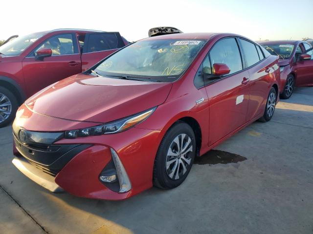JTDKAMFP6M3178159 - 2021 TOYOTA PRIUS PRIM 红色 照片 2