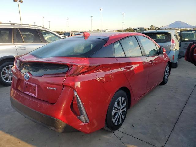 JTDKAMFP6M3178159 - 2021 TOYOTA PRIUS PRIM 红色 照片 4