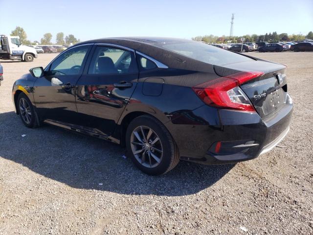 2HGFC2F73LH027275 - 2020 HONDA CIVIC EX BLACK photo 3