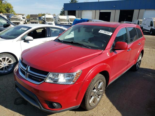 3C4PDCDGXCT290573 - 2012 DODGE JOURNEY CR RED photo 2