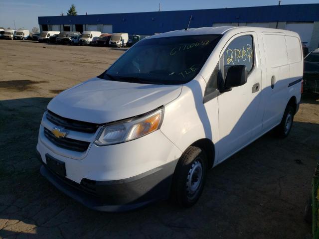 3N63M0YN3HK692709 - 2017 CHEVROLET CITY EXPRE WHITE photo 2